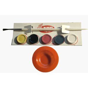 ATF Toys Water Color Paints Brush Dish Vintage